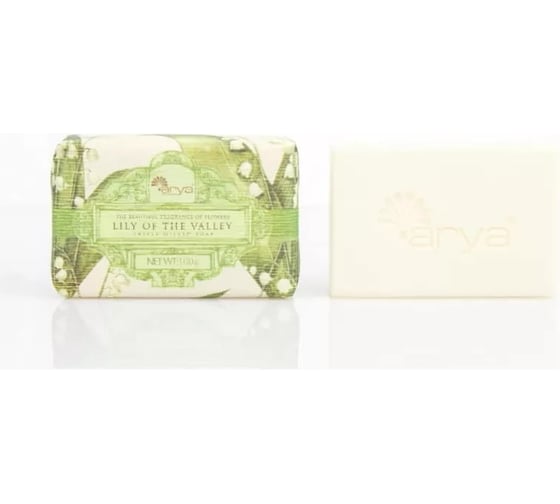 Мыло Arya home с Ароматом 100 гр Lily of The Valley Белый 8680943222992 1