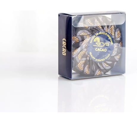 Мыло Arya home Ароматическое Cacao Белый 8680943223364