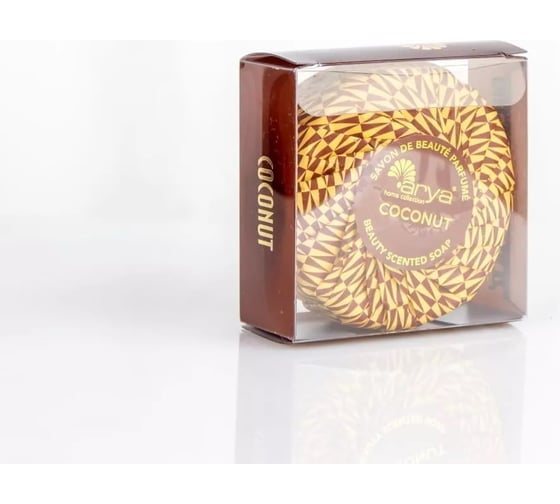 Мыло Arya home Ароматическое Coconut Белый 8680943223371 1