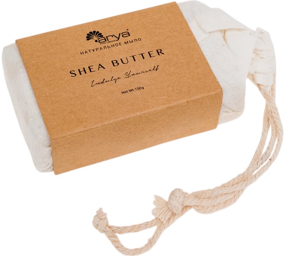Мыло Arya home с Ароматом 150 гр Shea Butter Белый 8680943223111