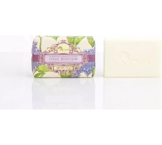 Мыло Arya home с Ароматом 100 гр Lilac Blossom Бежевый 8680943222954 1