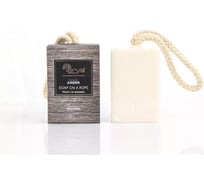 Мыло Arya home с Мужским Ароматом 200 гр Black Amber Белый 8680943223043