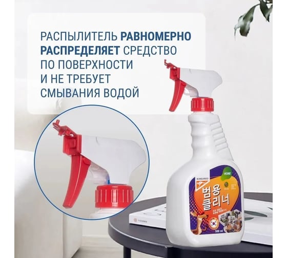 Пятновыводитель для текстиля Home KANGAROO 500 мл 770004 1816614