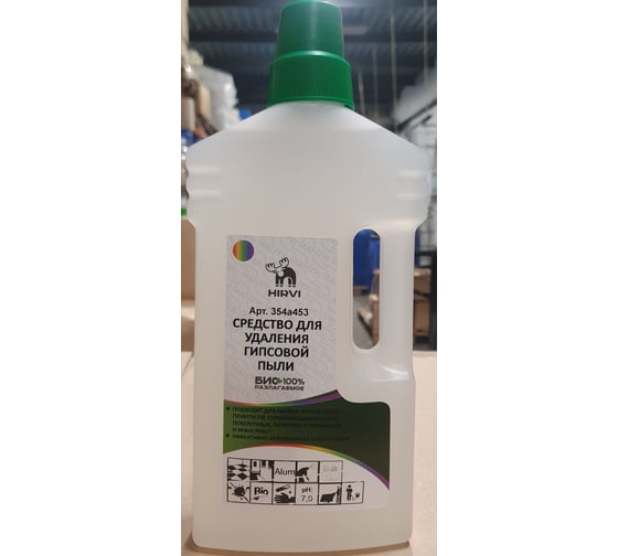 Средство для удаления гипсовой пыли HIRVI WIPE CLEAN PROBEL Концентрат 1л 354а453
