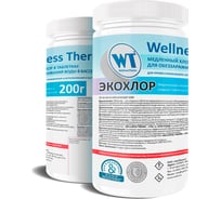 Медленно растворимые хлорные таблетки Wellness therm ЭКОХЛОР 200г (1 кг) 877468