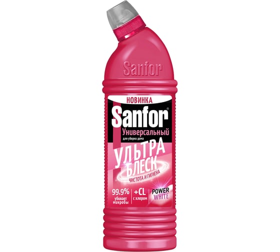 Универсальное средство для уборки SANFOR Ультра Блеск Чистота и гигиена, 750 г 24265 1