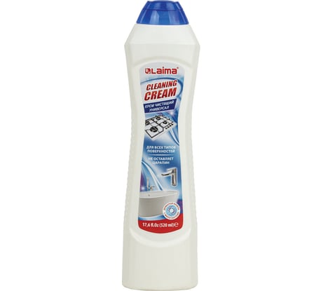 Универсальное чистящее средство LAIMA крем 520 мл, PROFESSIONAL White fresh 608659