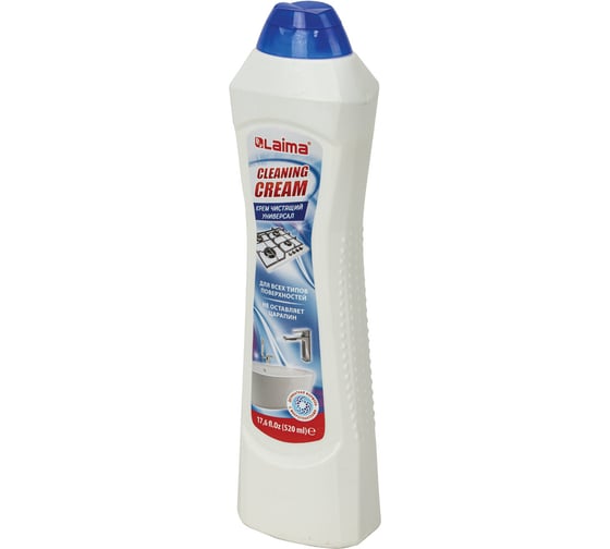 Универсальное чистящее средство LAIMA крем 520 мл, PROFESSIONAL White fresh 608659