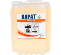 Средство для уборки после стройки КАРАТ 40 концентрат очистка отложений, кислотное, 5 л 4607002304134