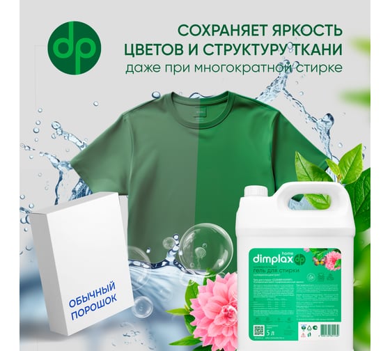 Гель для стирки DIMPLAX CLEANER EXPERT парфюмированный 5л 005631819