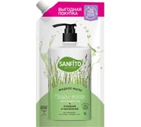 Жидкое мыло Sanfito Energy Сила луговых трав  1 л ДОЙ-ПАК логотип 25874