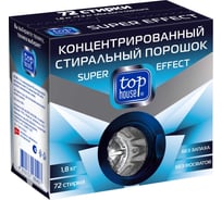 Концентрированный стиральный порошок TOP HOUSE Super effect, 1. 8 кг 180407