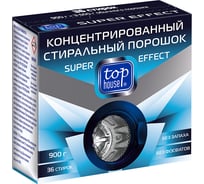 Концентрированный стиральный порошок TOP HOUSE Super effect, 900 г 180681