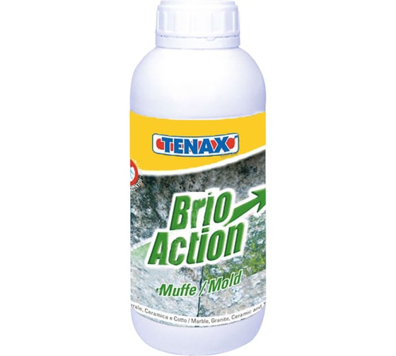 Очиститель Tenax Brio Action Toglie Muffe от зелени/кислота 1л 039.200.8375