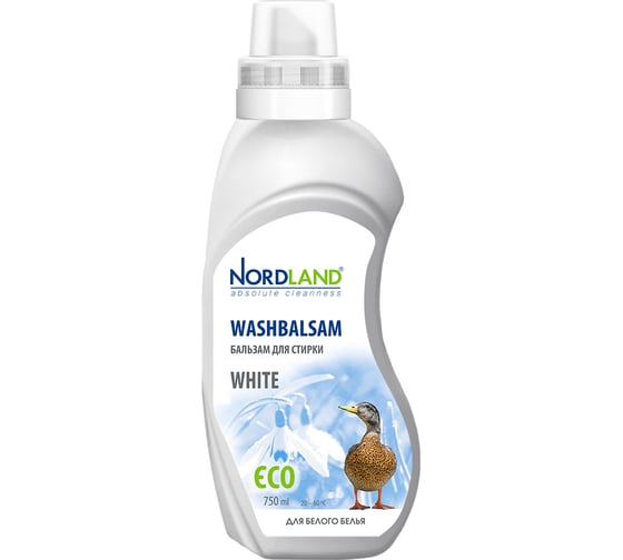 Бальзам для стирки белого белья NORDLAND 750 мл 391046