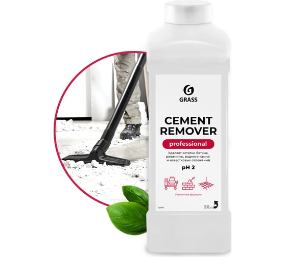 Средство для очистки после ремонта Grass Cement Remover канистра 1л 125441