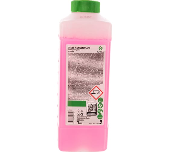 Концентрированное чистящее средство для ванной комнаты Grass Gloss 1л 125322