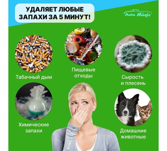 Нейтрализатор запахов AutoMagic Odor Eliminator 473 мл 37R