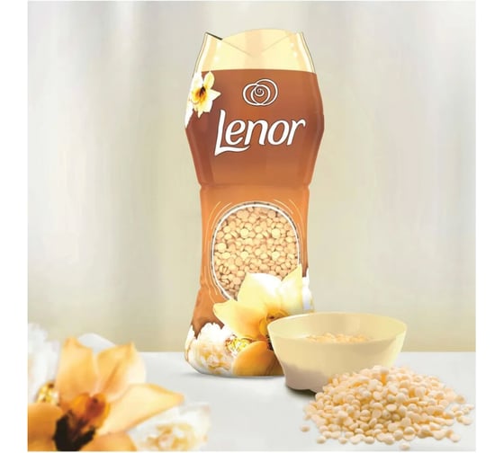 Кондиционер для белья LENOR в гранулах, 210 гр, Oro E Fiori Di Vaniglia, ваниль и орхидея, ш/к 35705 609696