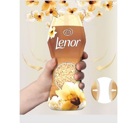 Кондиционер для белья LENOR в гранулах, 210 гр, Oro E Fiori Di Vaniglia, ваниль и орхидея, ш/к 35705 609696