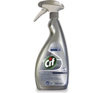 Средство для чистки поверхностей из нержавеющей стали Diversey Cif Professional Stainless Steel