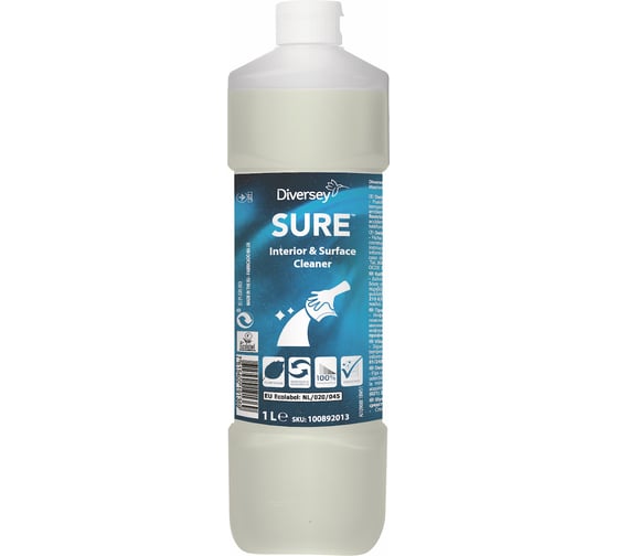 Универсальное моющее средство Diversey SURE Interior&Surface Cleaner 100892013