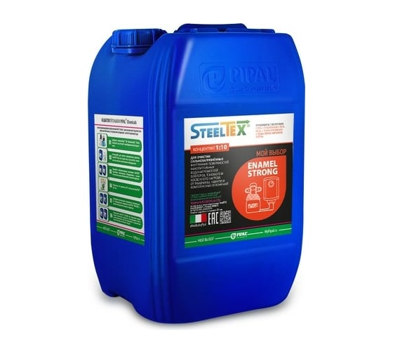 Реагент для очистки сильнозагрязненных водонагревателей SteelTEX ENAMEL Strong 2021080020 1