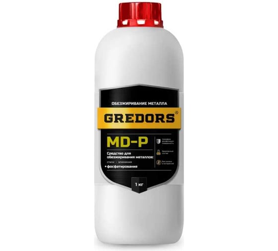 Cредство для обезжиривания и фосфатирования металлов GREDORS MD-P, 1 кг 103237 1