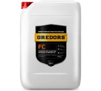 Средство для удаления высолов с фасадов, кирпича и бетона GREDORS FC, 20 кг, очиститель строительный от высолов 103158