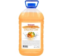 Жидкое мыло для рук UNICARE Цитрусовый микс, ПЭТ, 5 л, Я0000025636
