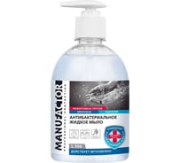 Антибактериальное жидкое мыло MANUFACTOR с дозатором, 500 мл, Я0000022510