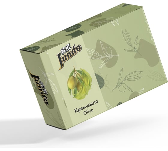 Крем-мыло Jundo Olive, 100 гр 4903720041031 1