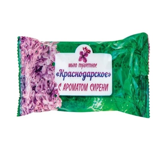 Туалетное твердое мыло С АРОМАТОМ СИРЕНИ 90 гр шт 1