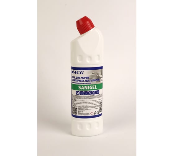 Гель хлорсодержащий для уборки санитарных зон ACG SANIGEL 0,75л (1шт.) 1027544