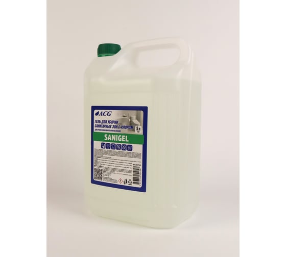 Гель хлорсодержащий для уборки санитарных зон ACG SANIGEL 5л (1шт.) 1027543