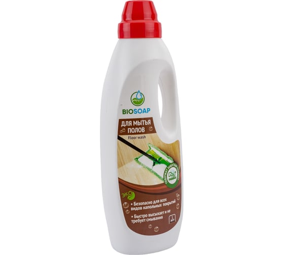Средство BIOSOAP Floor wash для мытья полов 1л 9150601