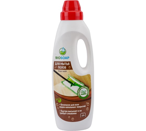 Средство BIOSOAP Floor wash для мытья полов 1л 9150601