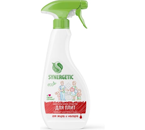 Чистящий спрей для кухонных плит и поверхностей SYNERGETIC 500 мл 4613720439003 106052 106052/8