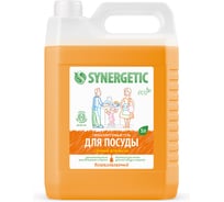 Средство для мытья посуды SYNERGETIC СОЧНЫЙ АПЕЛЬСИН 5 л 4623722258335 103502