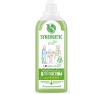 Концентрированное средство для мытья посуды и фруктов Synergetic Яблоко флакон, 1 л 4623721671456 103102/8