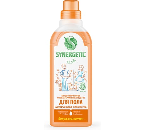 Универсальное средство для мытья поверхностей Synergetic Цитрусовая свежесть 750 мл 4607971450191 101755