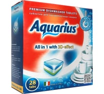 Таблетки для посудомоечных машин Lotta Aquarius ALLin1 midi 28 шт 8032779810926