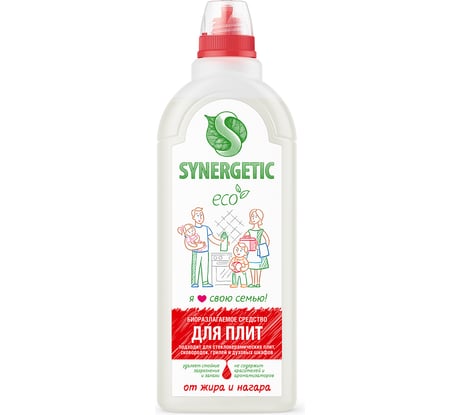 Чистящий гель для кухонных плит и поверхностей SYNERGETIC 1 л 4623720845186 106100 106100/8