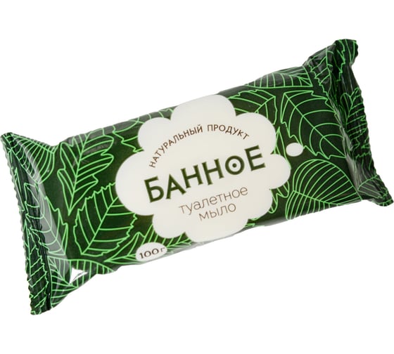 Туалетное мыло ОФИСМАГ Банное 100 г (АГРОПРОМ-ЮГ), натуральное, ш/к 71735 609767