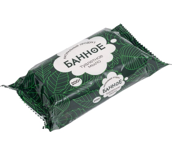 Туалетное мыло ОФИСМАГ Банное 200 г (АГРОПРОМ-ЮГ), натуральное, ш/к 71438 609766