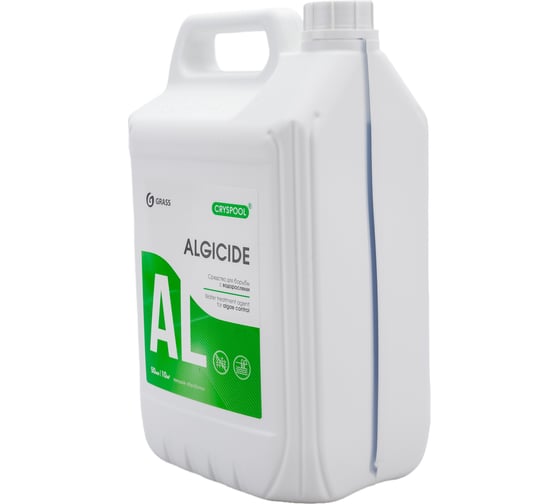 Средство для борьбы с водорослями Grass CRYSPOOL algicide канистра 5кг 150014 1