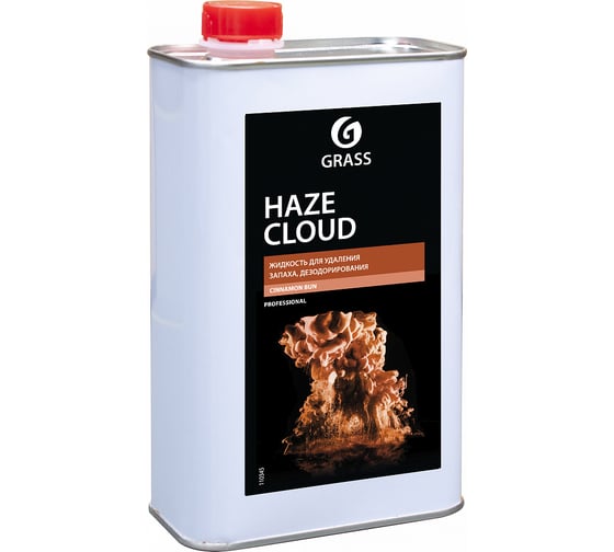 Жидкость для удаления запаха Grass Haze Cloud Cinnamon Bun, 1 л 110345 1