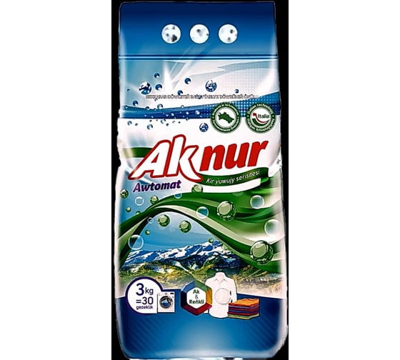 Порошок стиральный Ak Nur Автомат 6кг СТ/6/акнур