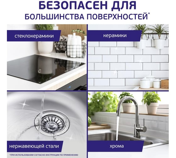 Универсальный чистящий спрей MR. PROPER Антижир Лимон 450мл 0001008374