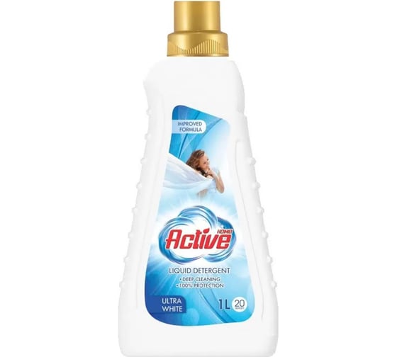 Средство жидкое для стирки белого белья Home Active White 1 л HA-200-0102 1